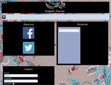 Tablet Screenshot of angelesespinar.com